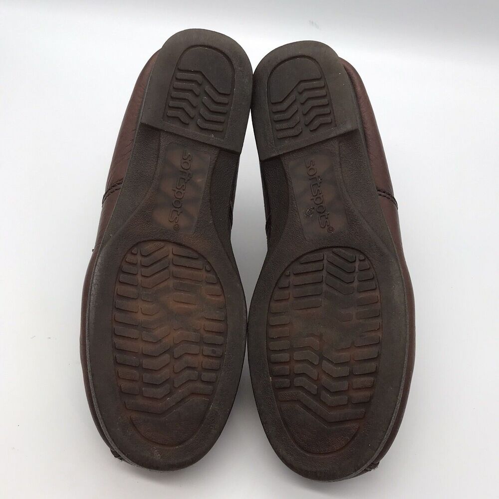 Softspots Fisherman Sandals Women's 6.5M Brown Leather Slip On Comfort Shoes - Picture 7 of 9